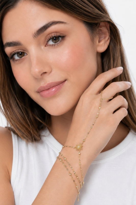 Işıltı Oku Gold Kaplama Şahmeran