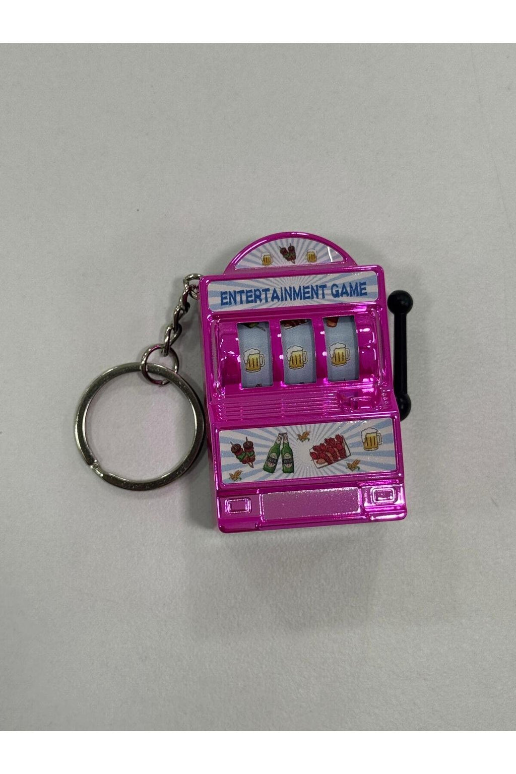 Dönen Mekanizmalı Slot Anahtarlık.