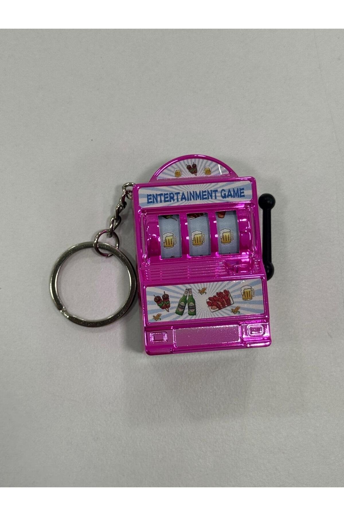 Dönen Mekanizmalı Slot Anahtarlık.