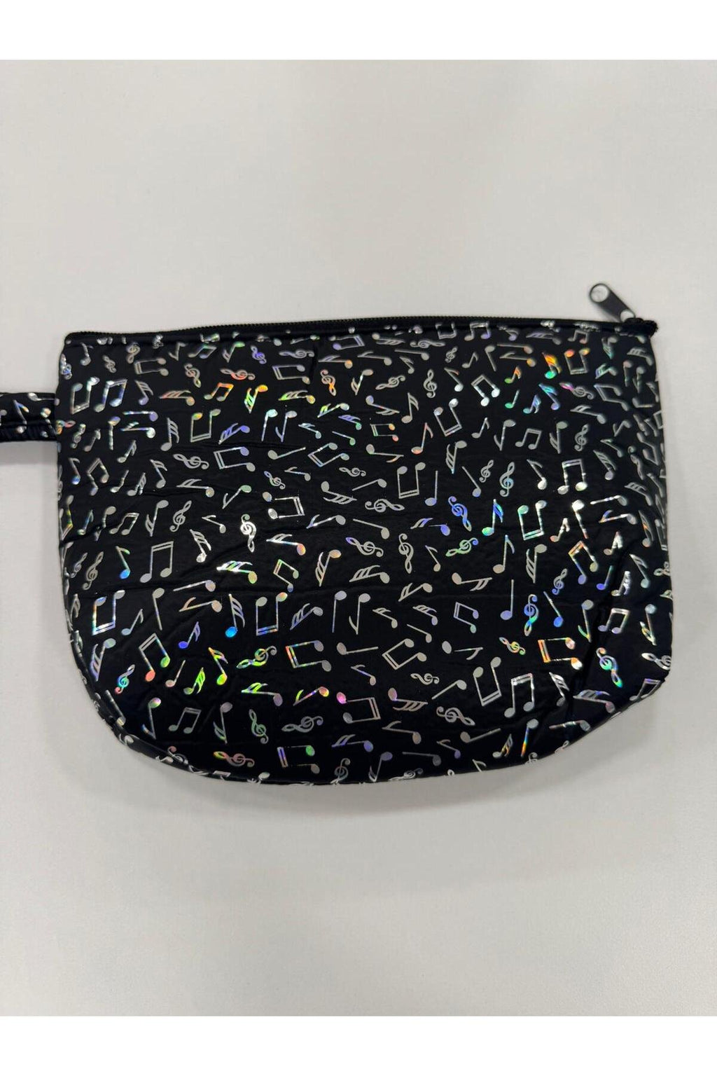 Hologramlı Müzik ve Nota Detaylı Makyaj Çantası