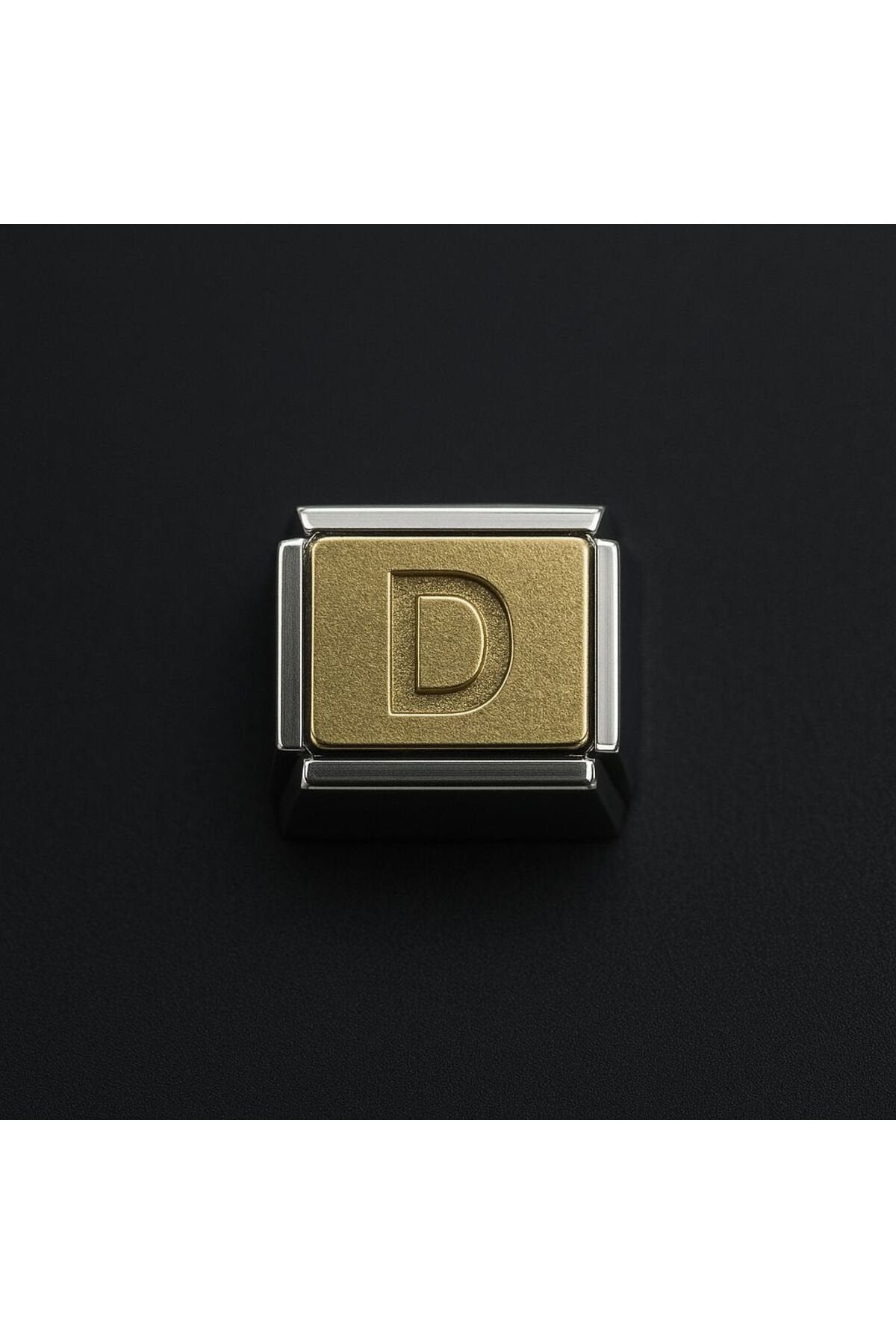 Harfli Paslanmaz Çelik İtalyan Charm