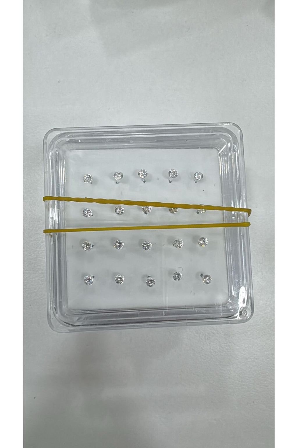 925 Ayar Gümüş Büyük Zirkon Taşlı Top Model Piercing Hızma