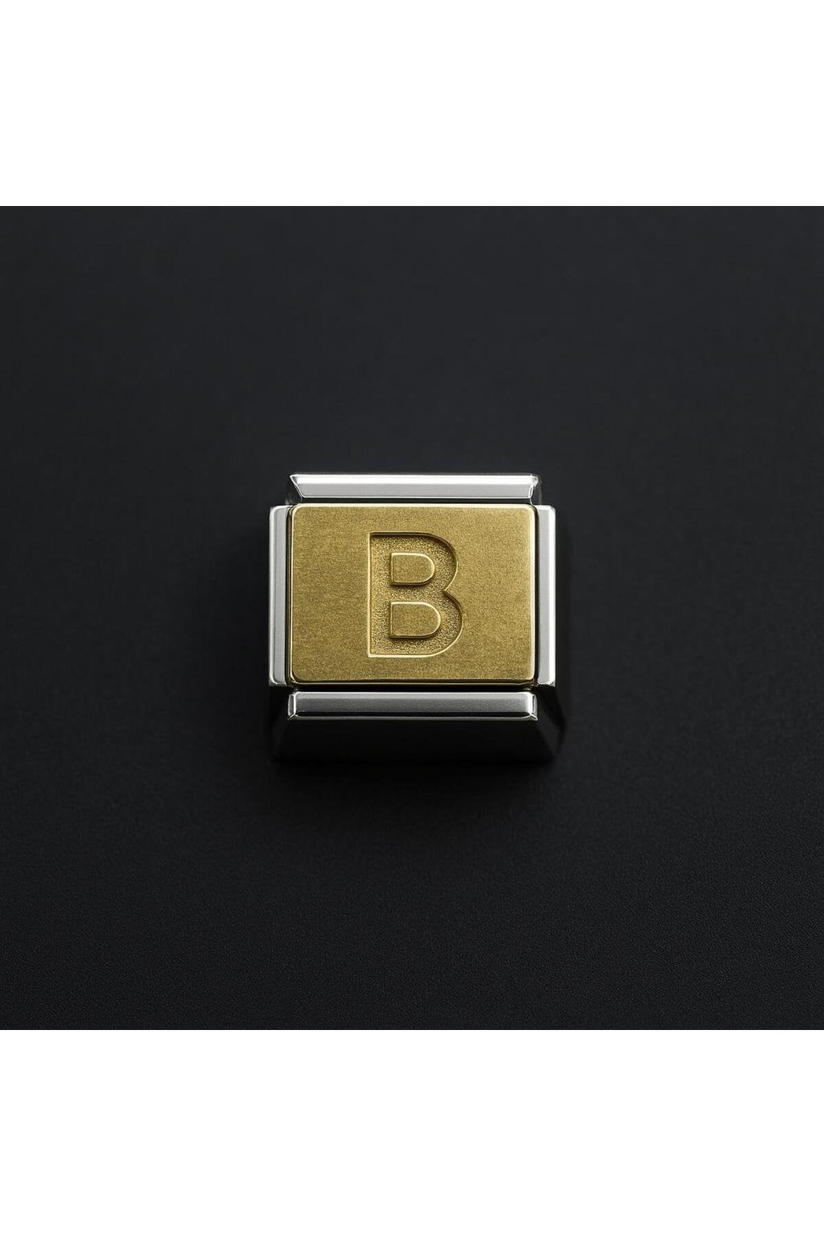 Harfli Paslanmaz Çelik İtalyan Charm