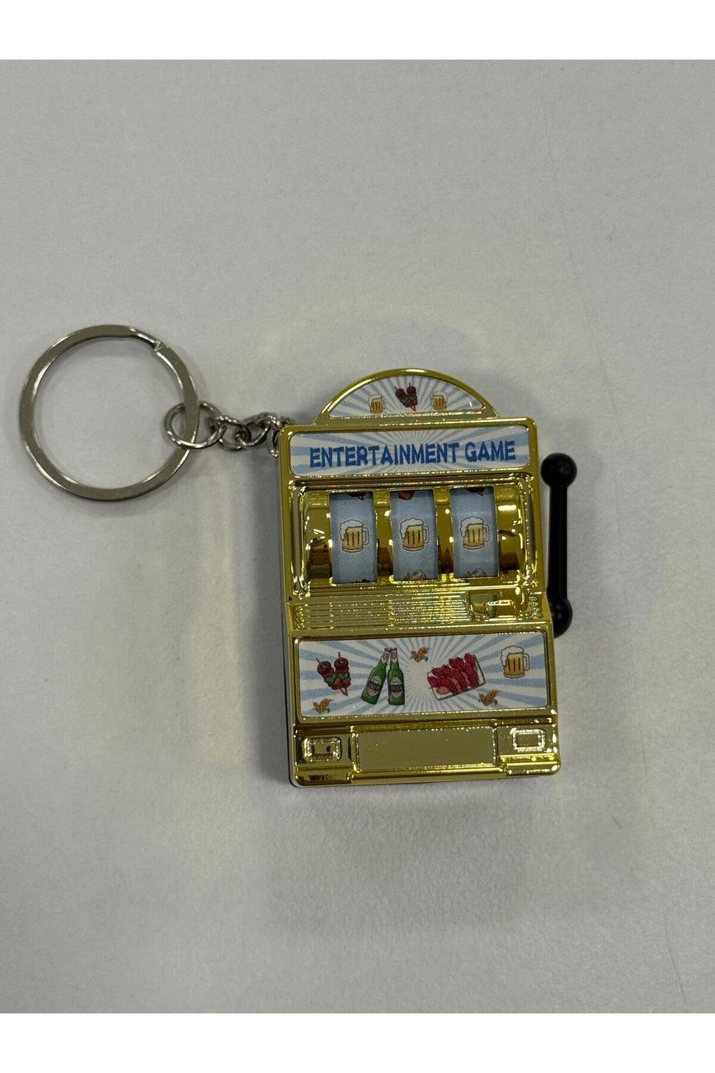 Dönen Mekanizmalı Slot Anahtarlık.