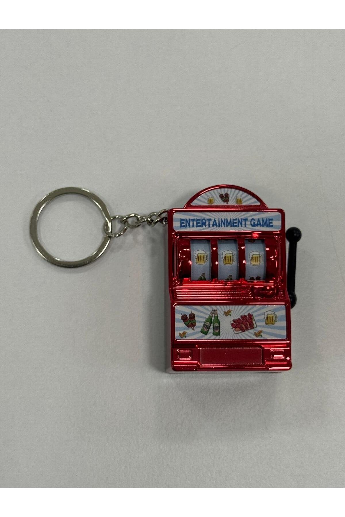 Dönen Mekanizmalı Slot Anahtarlık.