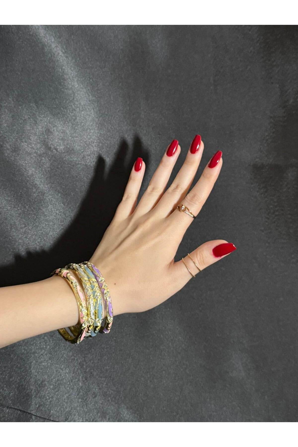 Gri Taşlı ve Gold İşlemeli Mineli Bileklik