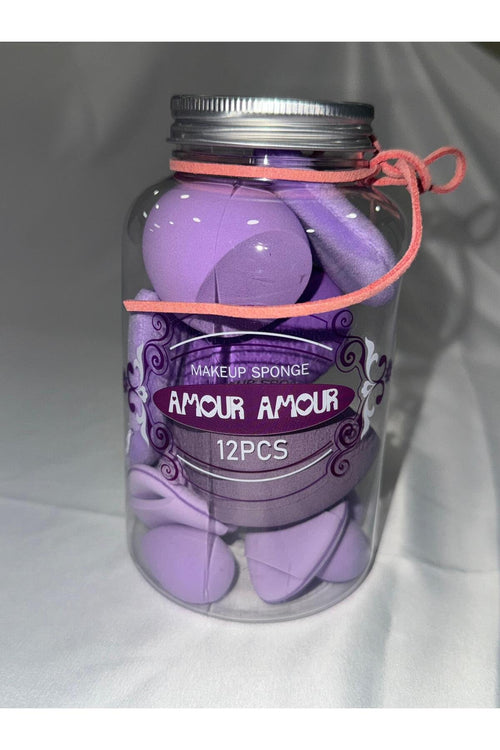 12'li Makyaj Süngeri Seti