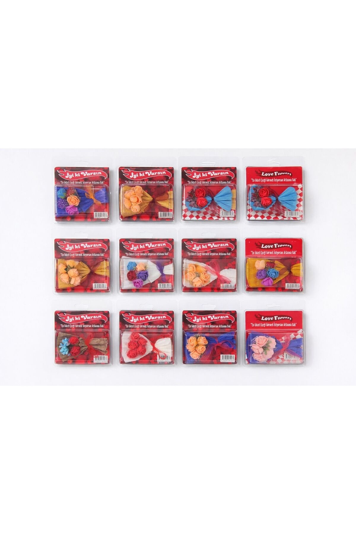 Love Flowers Buket Çiçekli Ayna Kırmızı (Görseldeki Ürünlerden Rastgele Biri Gönderilecektir)