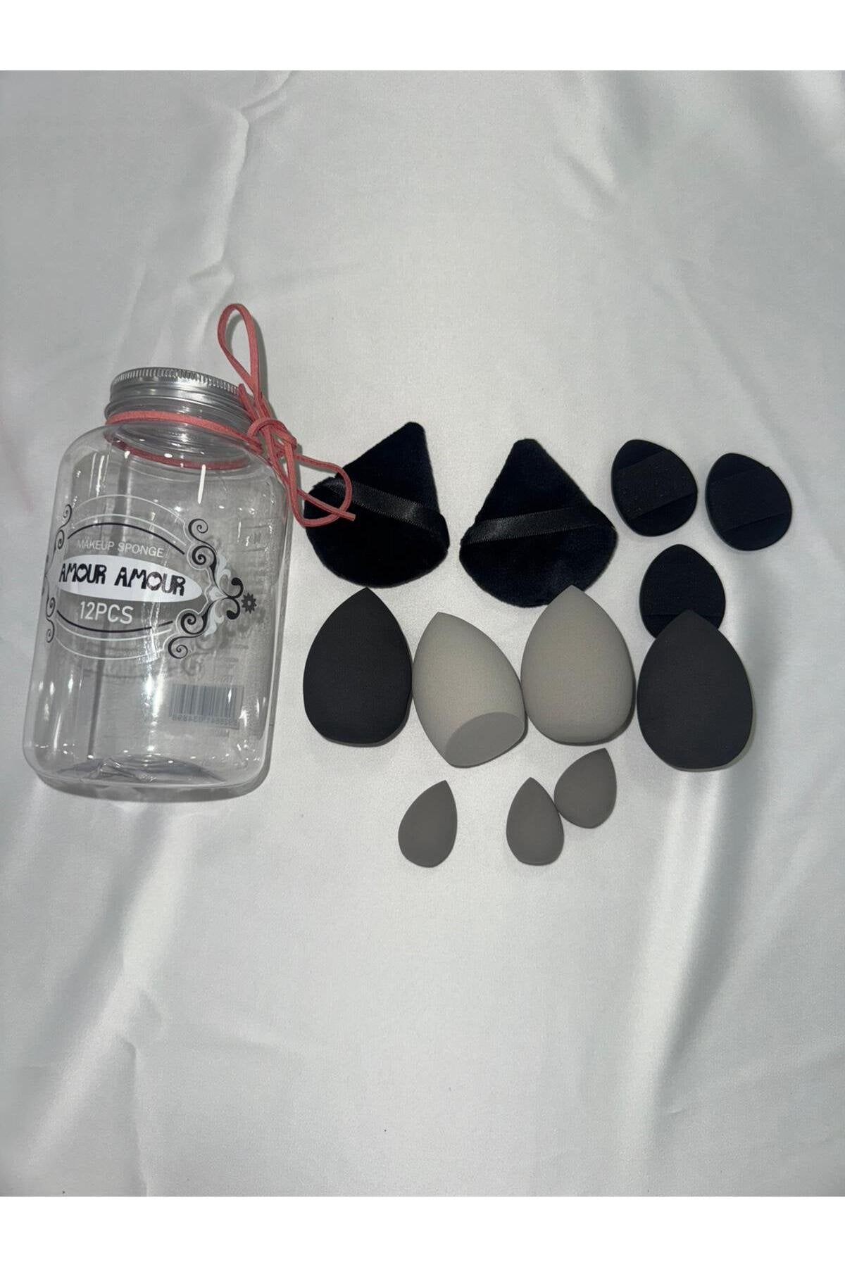 12'li Makyaj Süngeri Seti